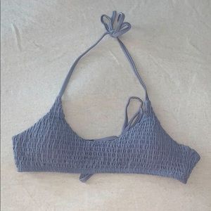 Gray Bikini Top
